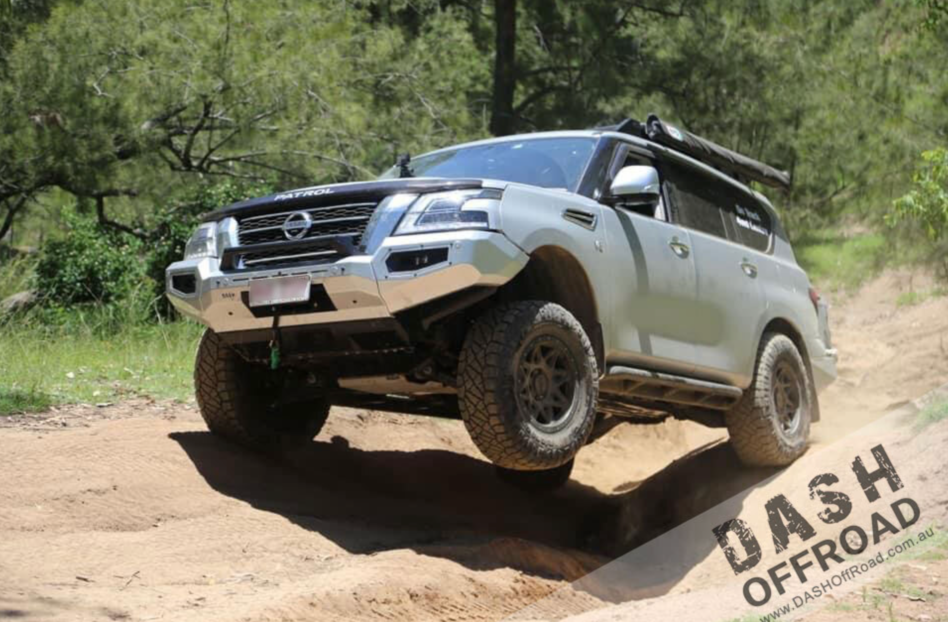 Dash Offroad Overland Offroad Nissan Armada Front Bumper available in United States 