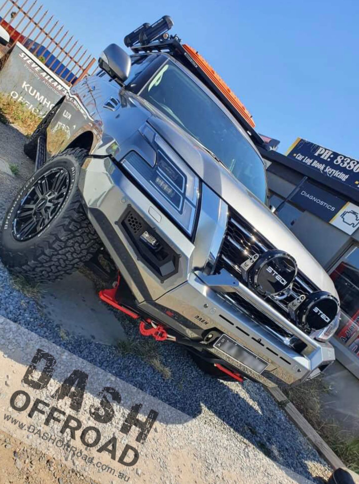Dash Offroad Overland Offroad Nissan Armada Front Bumper available in United States 